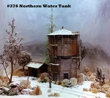 Campbell Scale Models 376 HO Northern Water Tank Building Kit