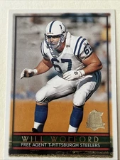 1996 Topps 40th Anniversary Will Wolford #143 Free Agent