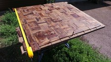 Teak Parquet Flooring - 1 Square Meter- 371 Pieces (fingers)