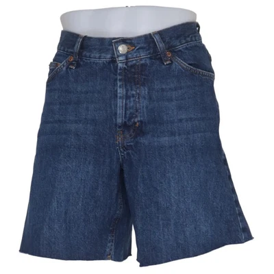 Topshop, Jeans Shorts, Größe: 34, Blau, Baumwolle/Polyester, Einfarbig #bqO - Bild 1 von 4