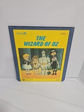 The Wizard of Oz 1982 Animated Movie CED RCA VideoDisc Paramount TESTED RARE