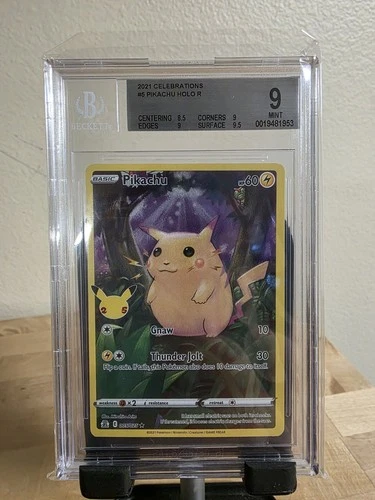 Pikachu #005/025 - BGS 9 - Pokemon Celebrations