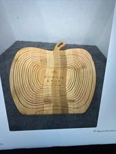 Bonnie and Pop Apple Basket Handmade Crochet