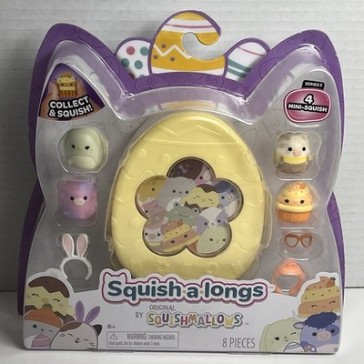 Squish-a-Longs Squish Mellows Series 2 Hara, Patty, Rosie & Keisha 4 Pack Easter