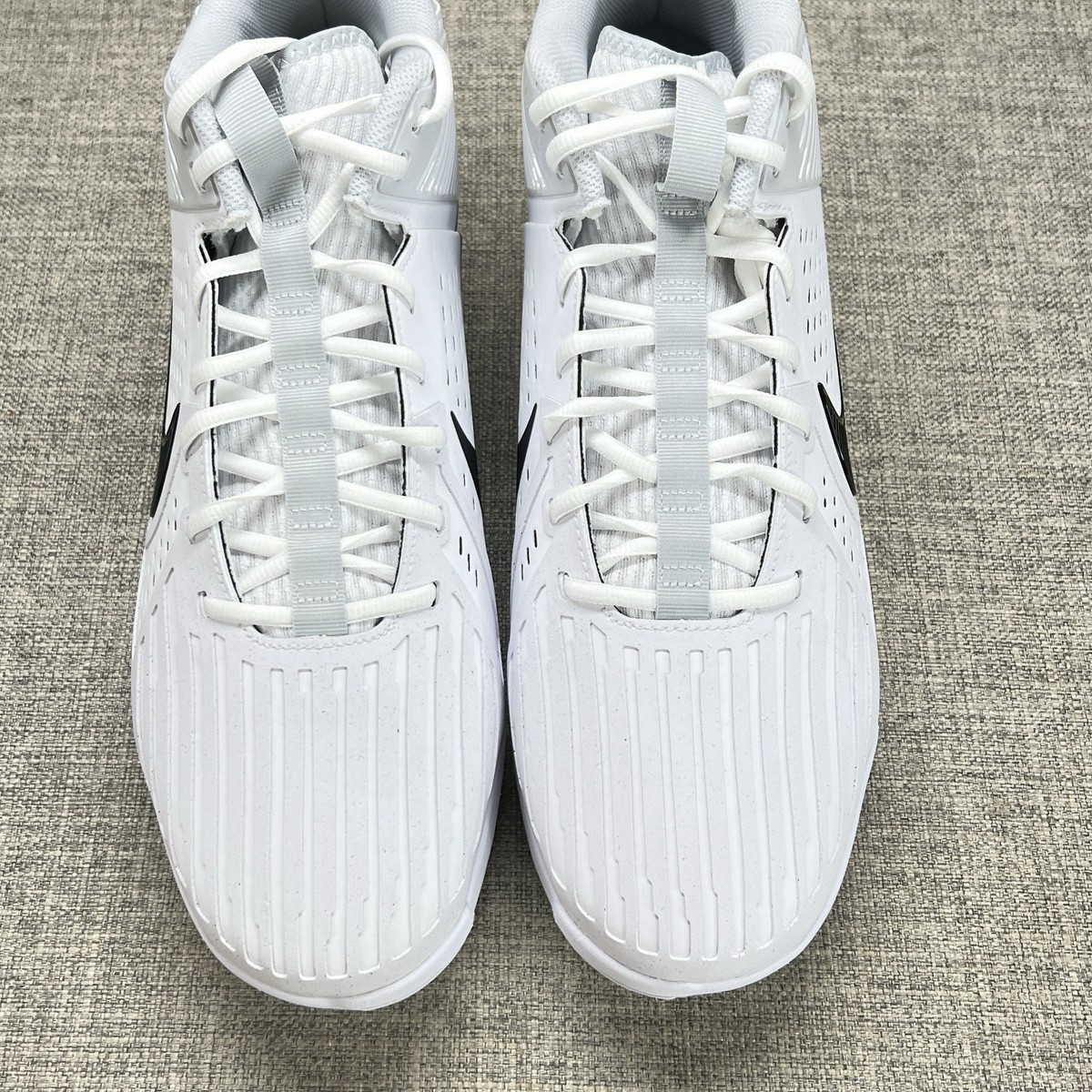 Nike Alpha Menace Strong Football Cleats White nby IB2572  display picture 1