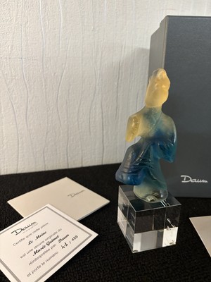 Dancing Monk In Crystal Daum France Numbered 41/488 | eBay