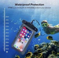 Waterproof Case Underwater Phone Pouch IPX8 Leak proof Swimming Phone Cover