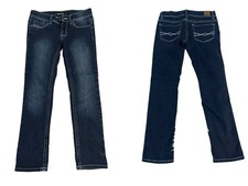 Jordache Dark Indigo Kids Straight Leg Jeans size 7
