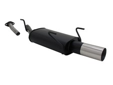 NOVUS Sportauspuff Gruppe N ESD 1x 90mm RL-Design für Opel Astra G Caravan