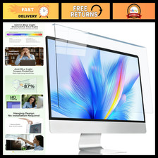 2 Pack Blue Light Blocking Screen Protectors for 20-22 Inch Widescreen Monitors