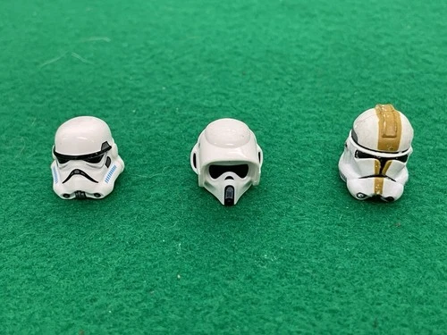 LEGO Star Wars Minifigure STORM TROOPER HELMETS REPLACMENTS ONLY