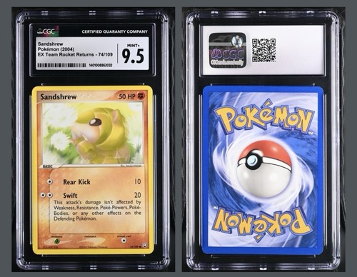 Sandshrew graded CGC 9.5 for sale on eBay