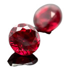 Lab grown Red Ruby Loose Gemstone for jewelry making Round Cut VVS1