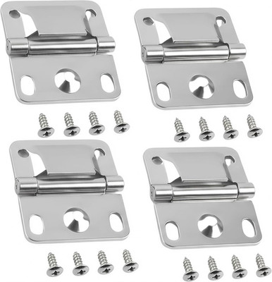 Cooler Stainless Steel Hinges Replacement with Screws for Coleman Ice Chest Cool