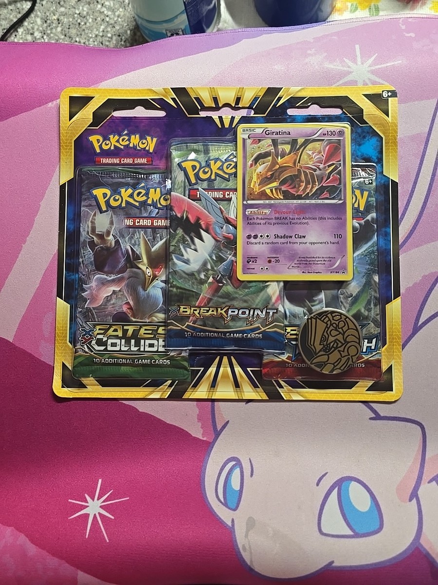 pokemon tcg breakpoint booster pack TCG: XY Sleeved (10 cards) Toys & Games and a special holographic promo card featuring Pyroar Pokmon TCG XY Fates Collide