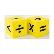 Koplow Foam Dice Math 6 Function Operator (2) New