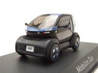 Mobilize Duo 2025 Schwarz Blau Modellauto 1:43 Norev