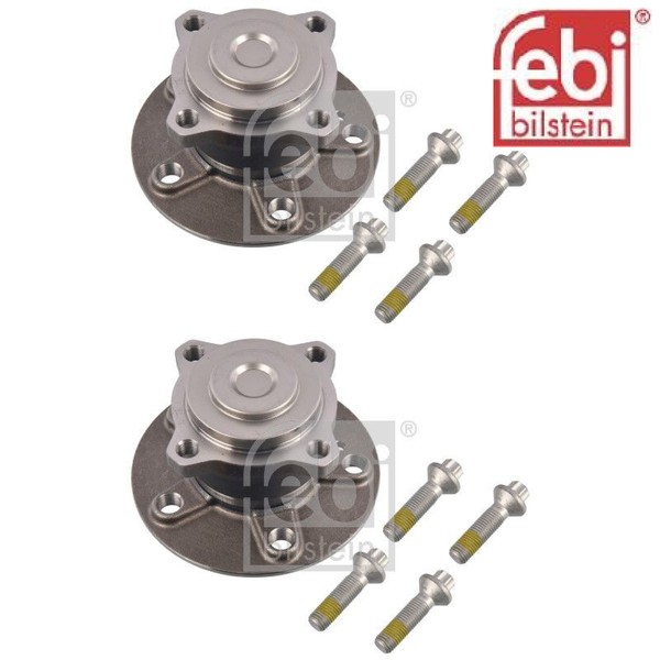 2X Radlagersatz Febi Bilstein 181033 2 Radlager Satz Links Rechts Hinten-image