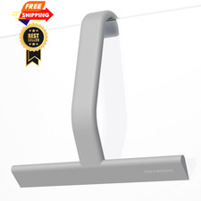 dancemoon JustHang Shower Squeegee for Glass Doors, Standard, Dark Gray