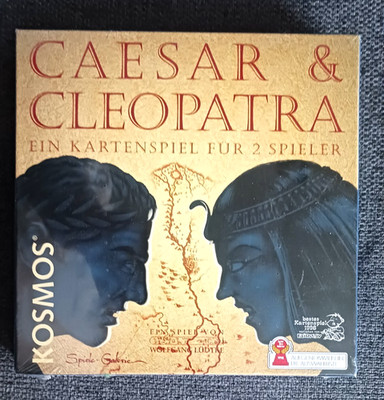 Caesar und Cleopatra OVP NEU !! Kartenspiel für 2 Spieler Kosmos vollständig