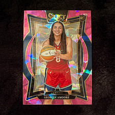 2025 Panini Select WNBA - Concourse Georgia Amoore #96 Pink Ice Prizm (RC)