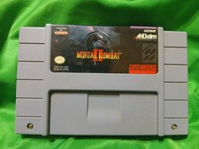 Mortal Kombat II SNES Super Nintendo Authentic OEM Tested USA Cartridge Clean