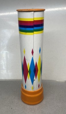 Vintage Chad Valley Kaleidoscope Metal Tin Tube - Made in England