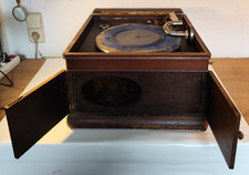 Grammophon Plattenspieler Ersatzteil Phonograph Motor Uhrwerk Weihnachtsberg