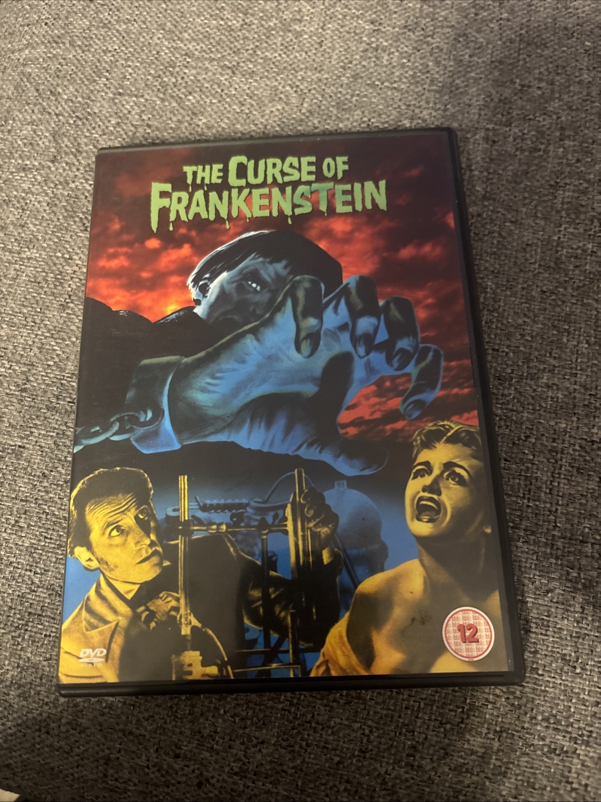 THE CURSE OF FRANKENSTEIN (DVD, 2004) Horror, Peter Cushing, Christopher Lee