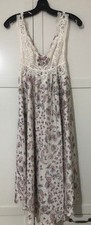 Victoria's Secret New Floral Nightgown Sleep Dress Lace Small