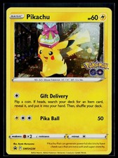 pokemon go pikachu card price Pikachu Holo 028/078 Pokemon Go Holo Rare Pokemon Card Near Mint NM