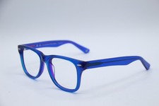 MUSE IN THE EYES OF THE CREATOR 32-000400 CLEAR BLUE AUTHENTIC EYEGLASSES 51-20