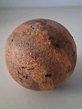 Wooden Ball Antique Or Vintage Skeet?  Bocce? Croquet? 3 Inch Diameter Americana