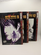 Battle Royale Manga Volumes 9 10 12