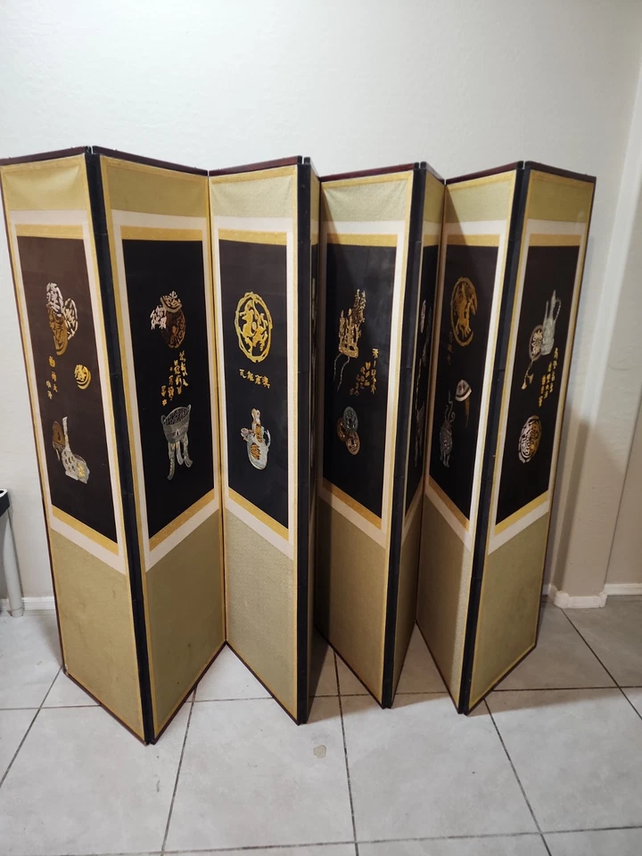 Separador de habitaciones coreano vintage Foto 2 de 4