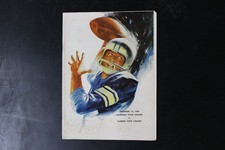 Mansfield State vs Clarion State Football Program Sept 1968 Vintage