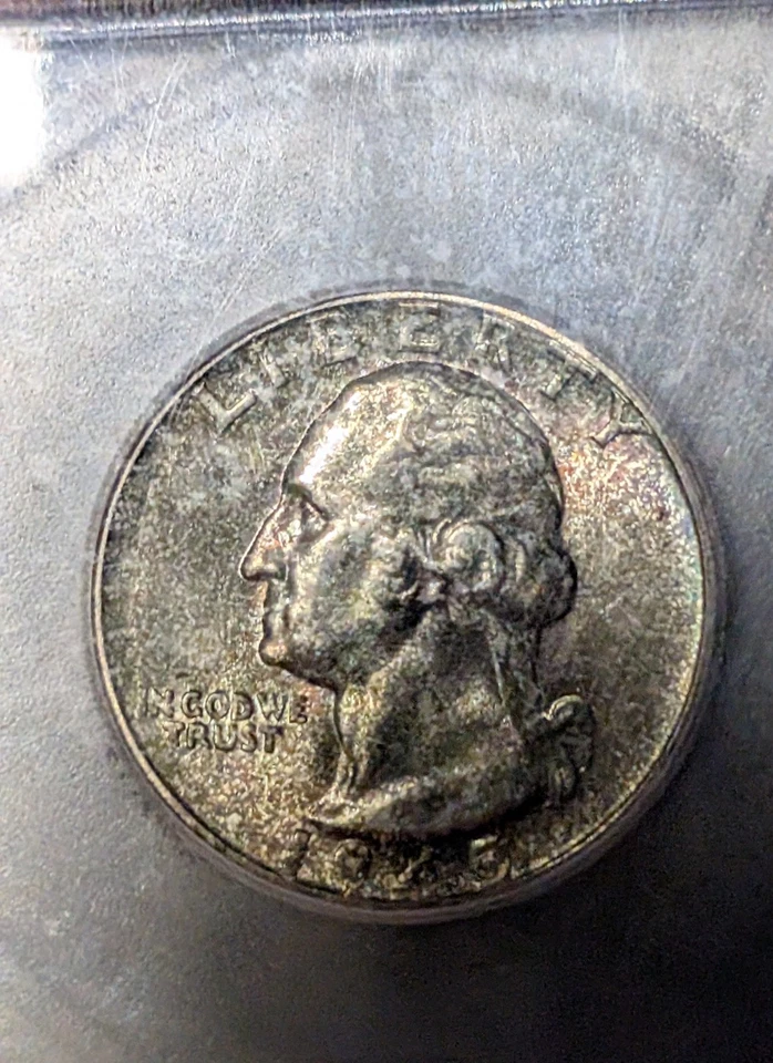 1945 S WASHINGTON QUARTER ICG MS 67 SOME TONING - Image 4 of 4