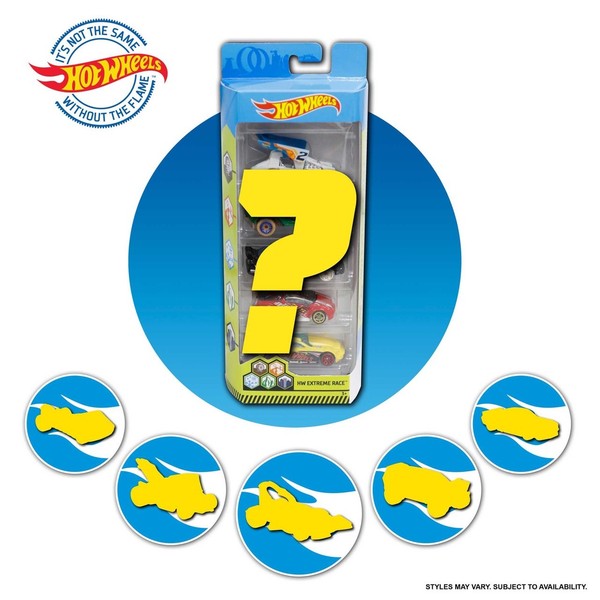 Hot Wheels 5Er Geschenkset - Spielzeugautos ZufäLlige Auswahl 1 StüCk 01806-image