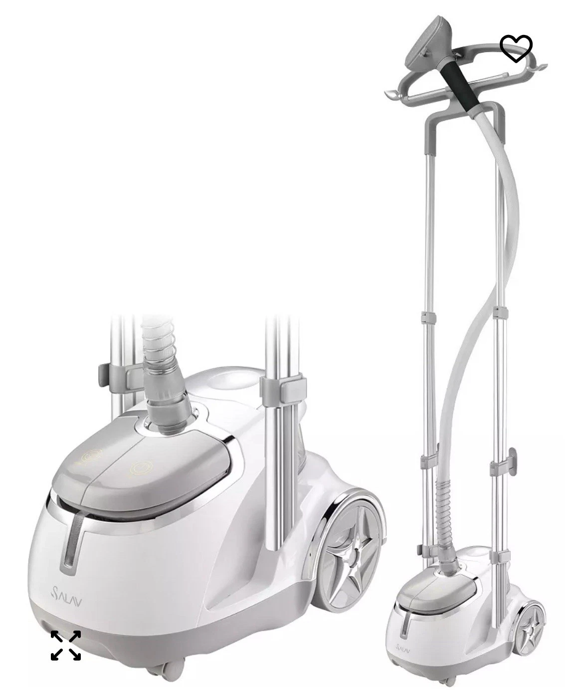 SALAV GS45-DJ Silver Garment Steamer Open Box – Professional Series