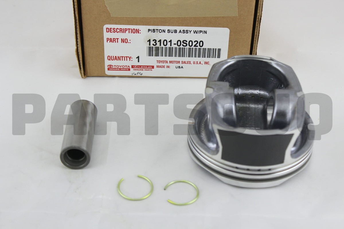 131010S020 Genuine Toyota PISTON SUB-ASSY, W/PIN 13101-0S020 | eBay