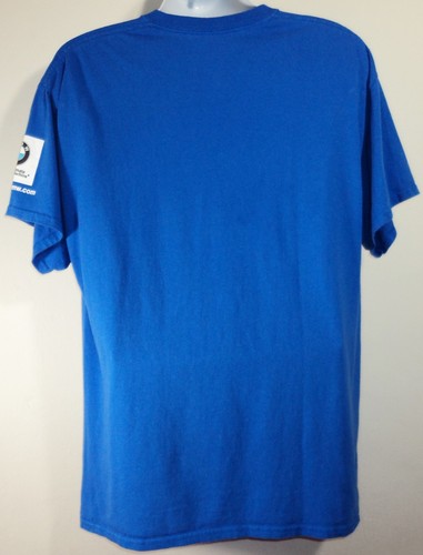 Golden State Warriors Basketball Mens XL Bay Area BMW Logo Giveaway T Shirt Blue - Picture 4 of 6