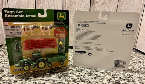 ERTL 10 Piece Farm Set John Deere - Two (2) Sets - Brand New & Sealed - Tractors - Picture 6 of 8