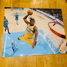 Kenneth Faried Denver Nuggets Signed/ Autographed 11x14 Photo