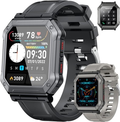 Smartwatch Herren mit Telefonfunktion 1,91''HD Touchscreen Bluetooth Smart watch