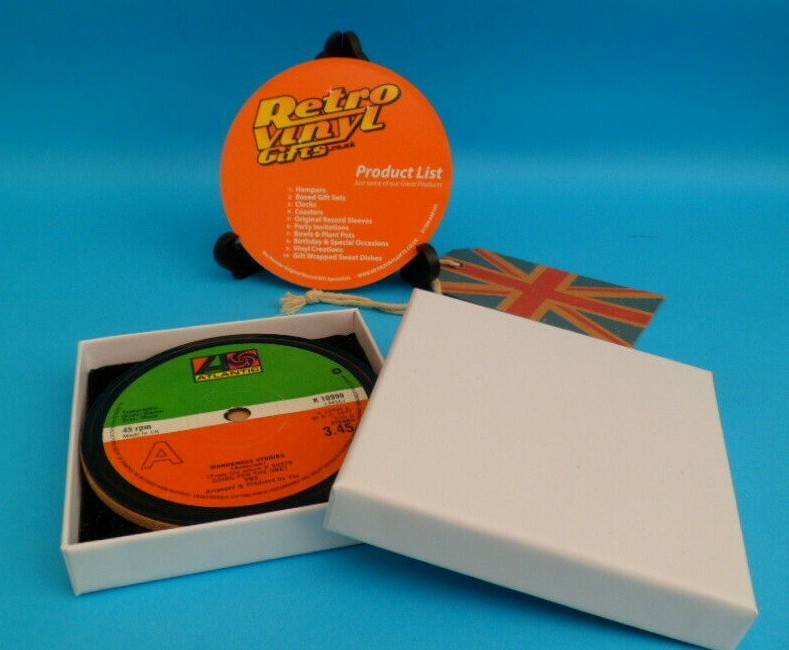 *NEW* Vinyl Record DRINKS COASTERS . Actual Singles . Music Themed Gift (LIST 1) - Picture 971 of 985