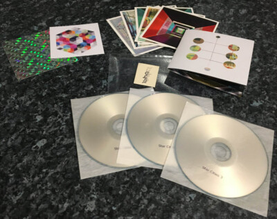 Ishq - Star Cities 3 X CD Set With Art Cards Limited Ambient New Rare