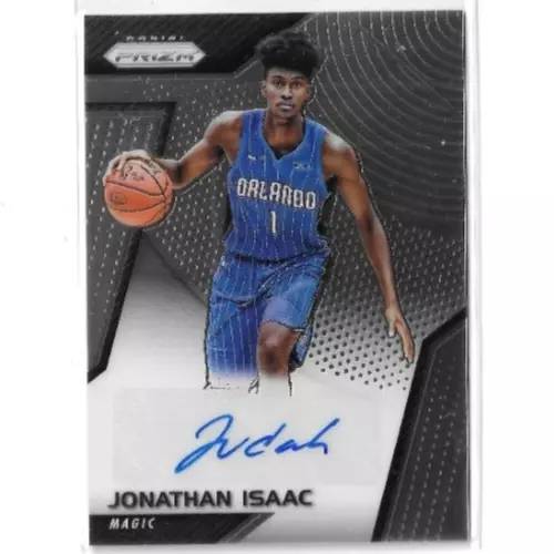 Jonathan Isaac 2017-18 Panini Prizm Rookie Signatures Auto RC #RS-JI Magic (RZ)