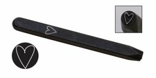 5 MM Narrow Heart Stamp Tool Punch for Stamping Marking Pendants Jewelry Metals