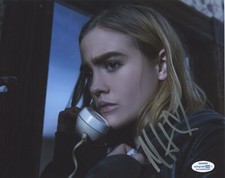 Maddie Hasson Impulse Autographed Signed 8x10 Photo ACOA