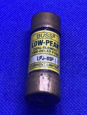 Bussmann LPJ-6SP LPJ6SP , Fuse 6A Time Delay Class J Dual Element 600V.